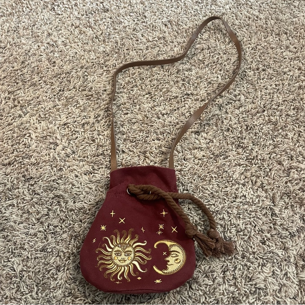 Spindle Dust Pouch Crossbody Shoulder Bag